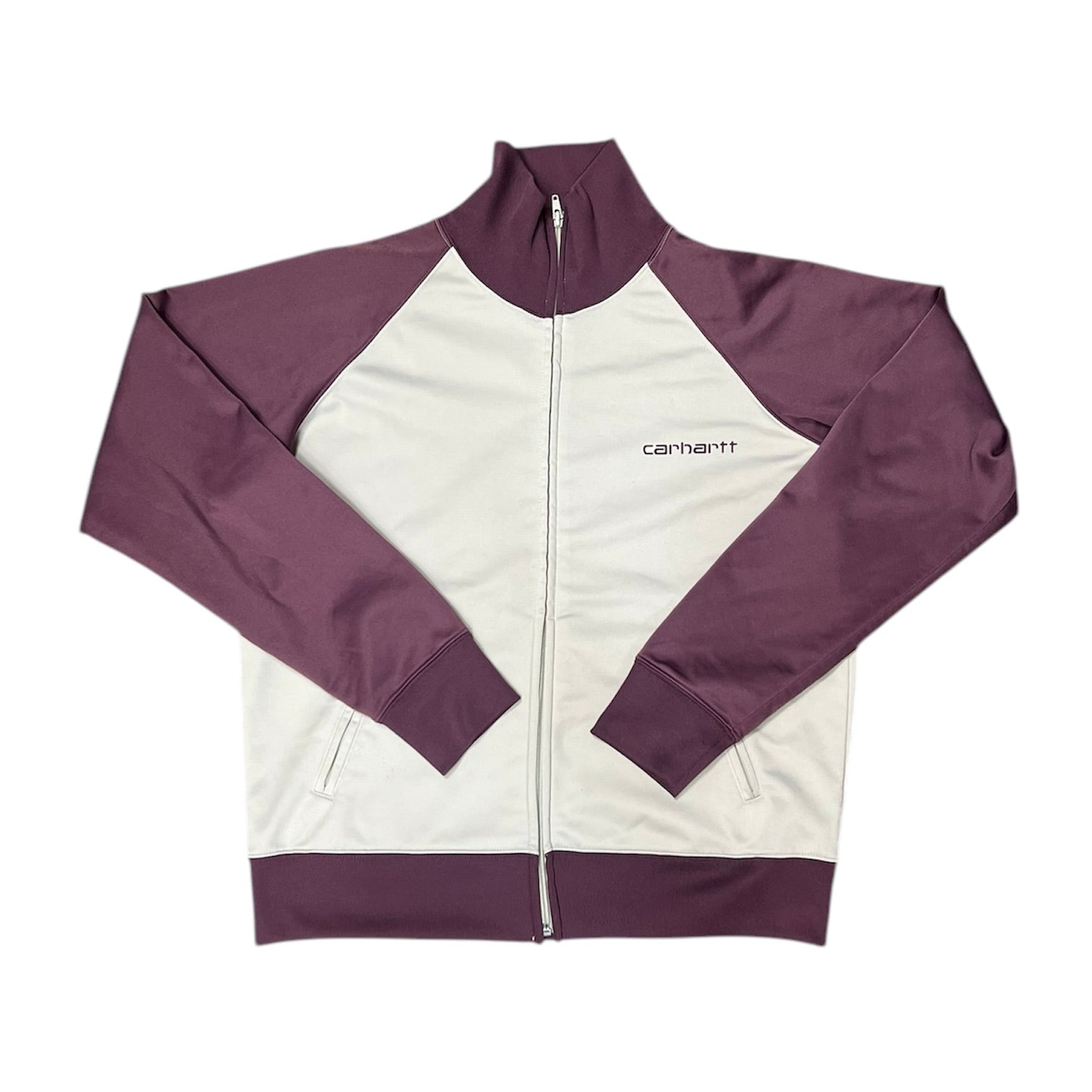 Carhartt Grey Purple Full Zip Track Top