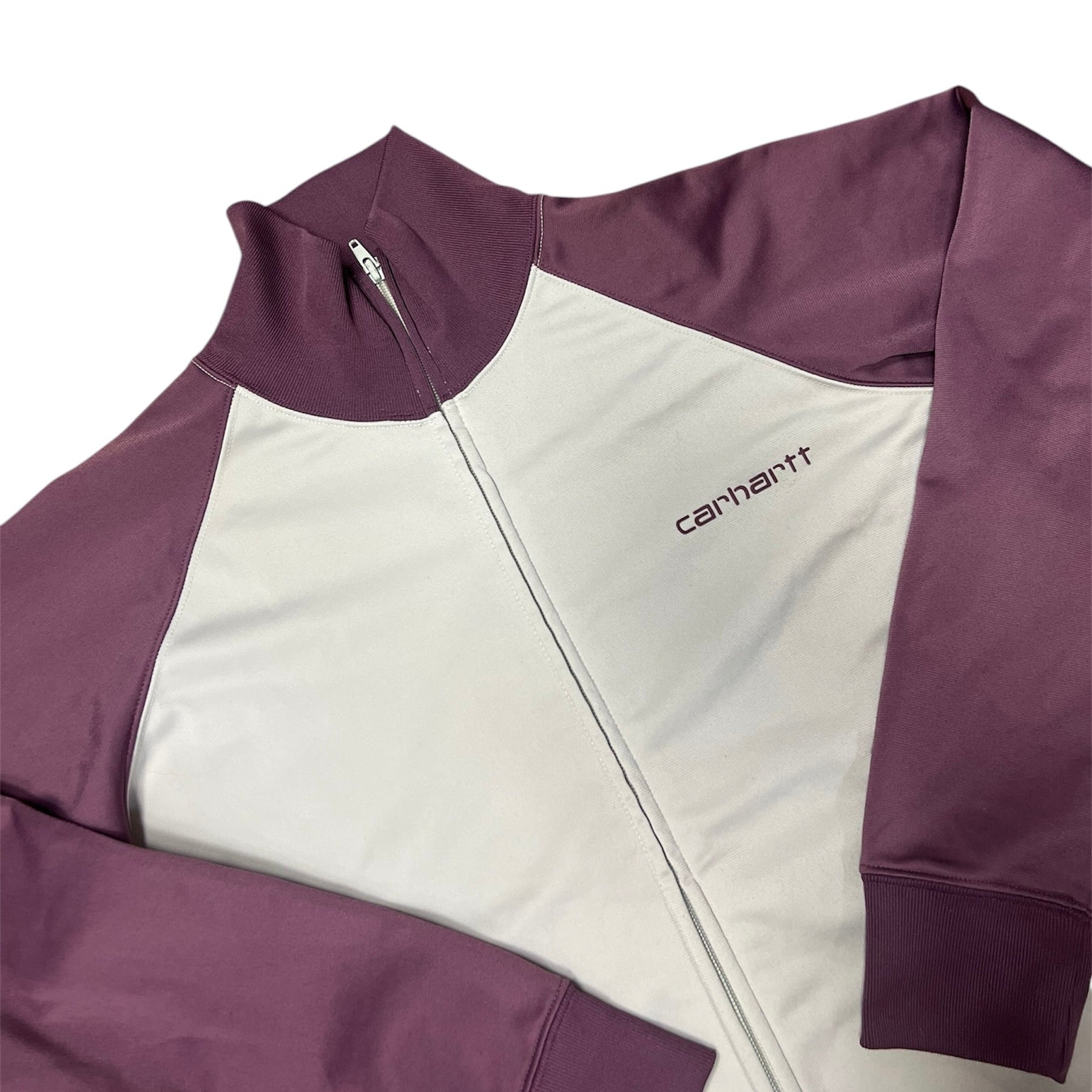 Carhartt Grey Purple Full Zip Track Top