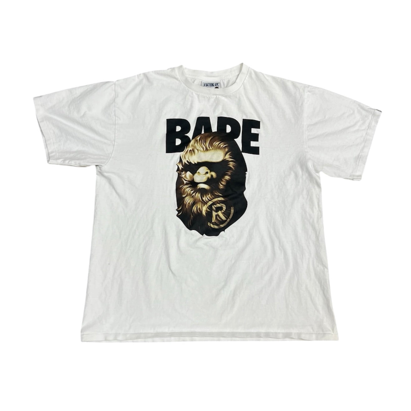A Bathing Ape Ape Head White Tshirt