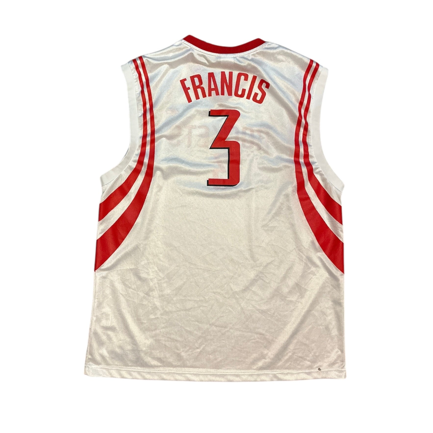 Reebok Houston Rockets Francis #3 Red White Basketball Jersey