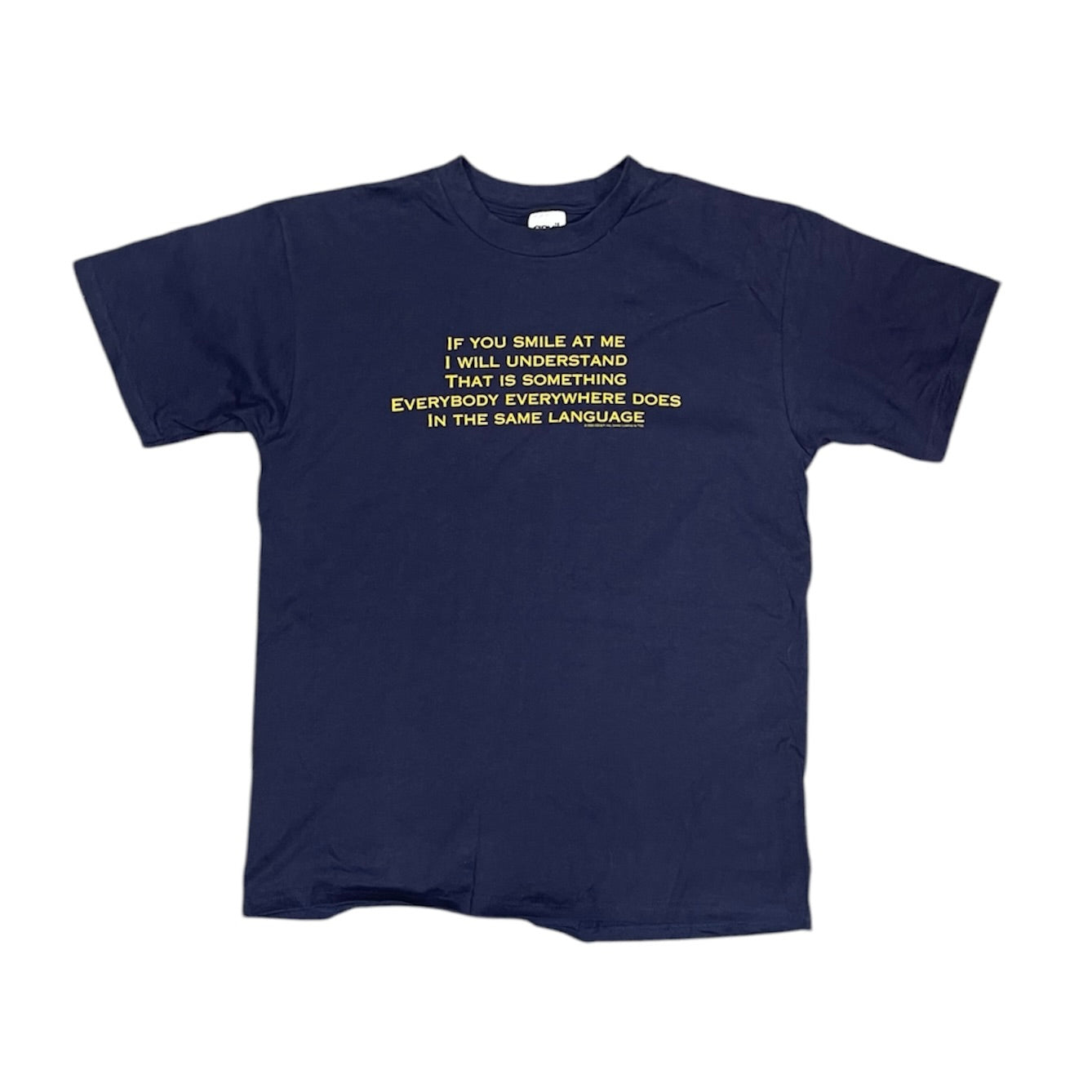 CSN&Y Sailboat Print Navy Tshirt