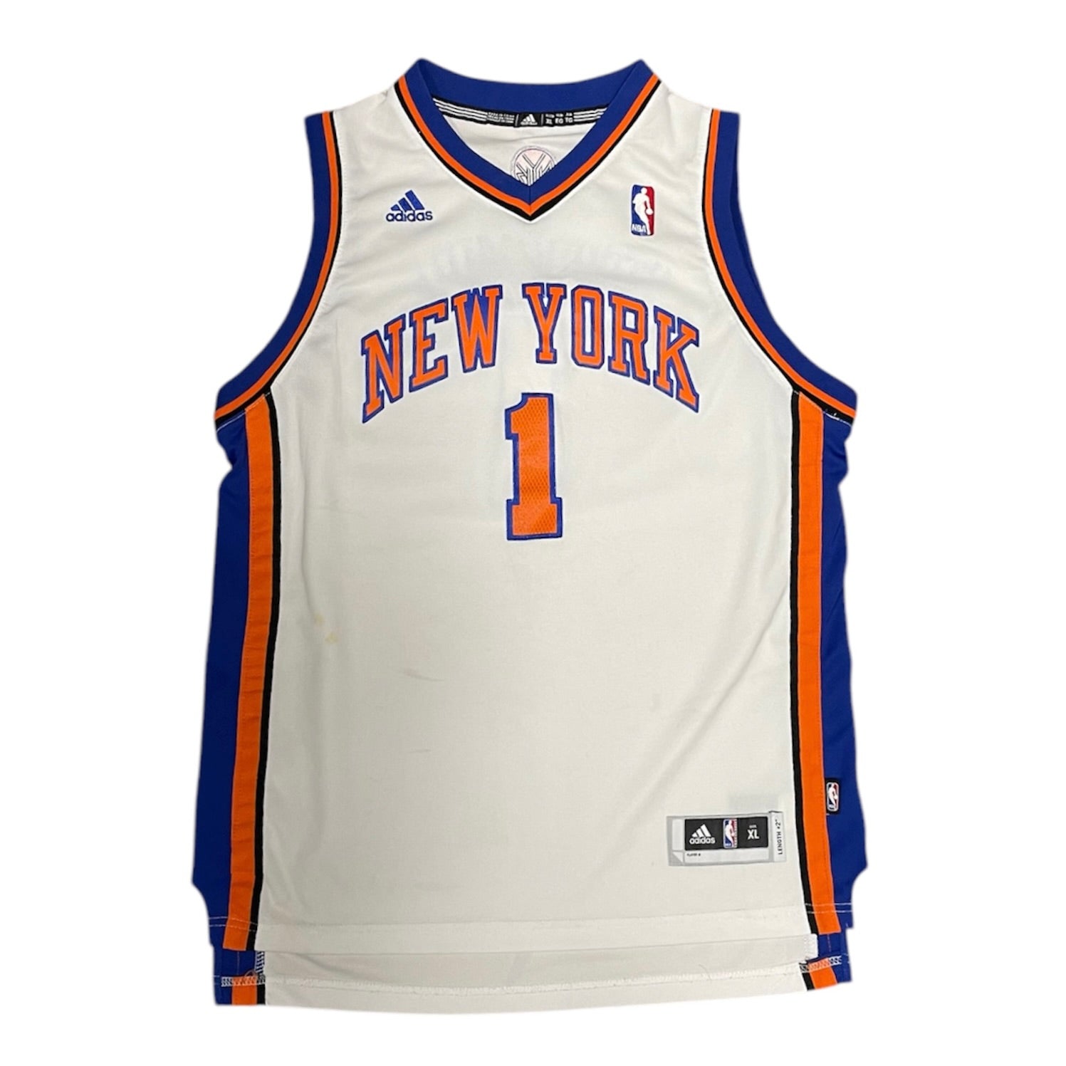 Adidas New York Knicks Stoudemire #1 Basketball Jersey (Youth)