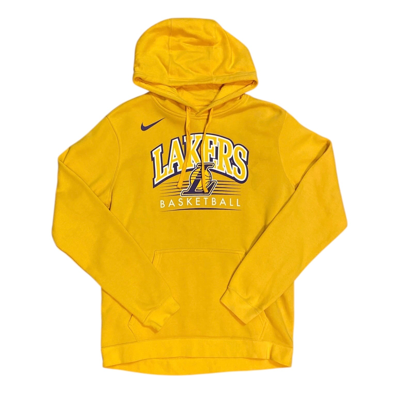 Nike Los Angeles Lakers NBA Yellow Hoodie