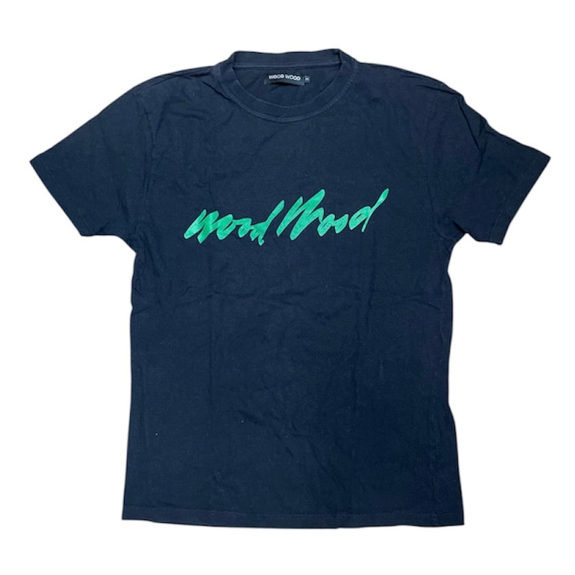 Wood Wood Black Green Tshirt