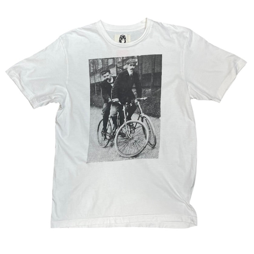 PAM Grey White Tshirt