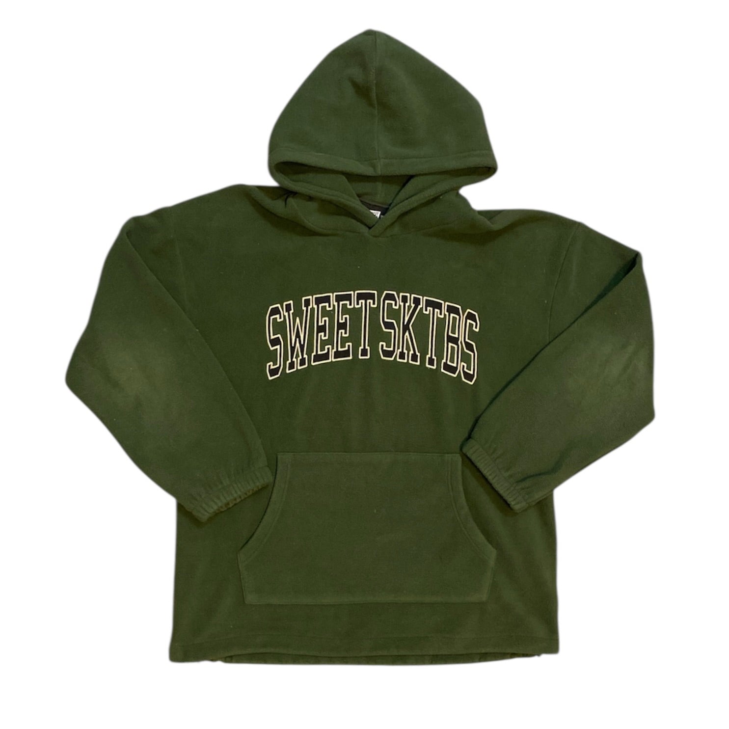 Sweet Sktbs Green Fleece Hoodie