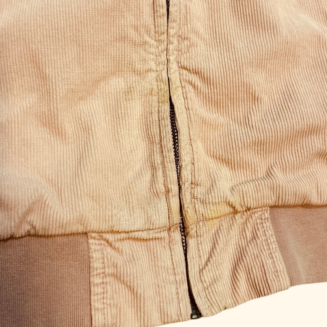 Stussy Bleached Out Corduroy Pink Jacket