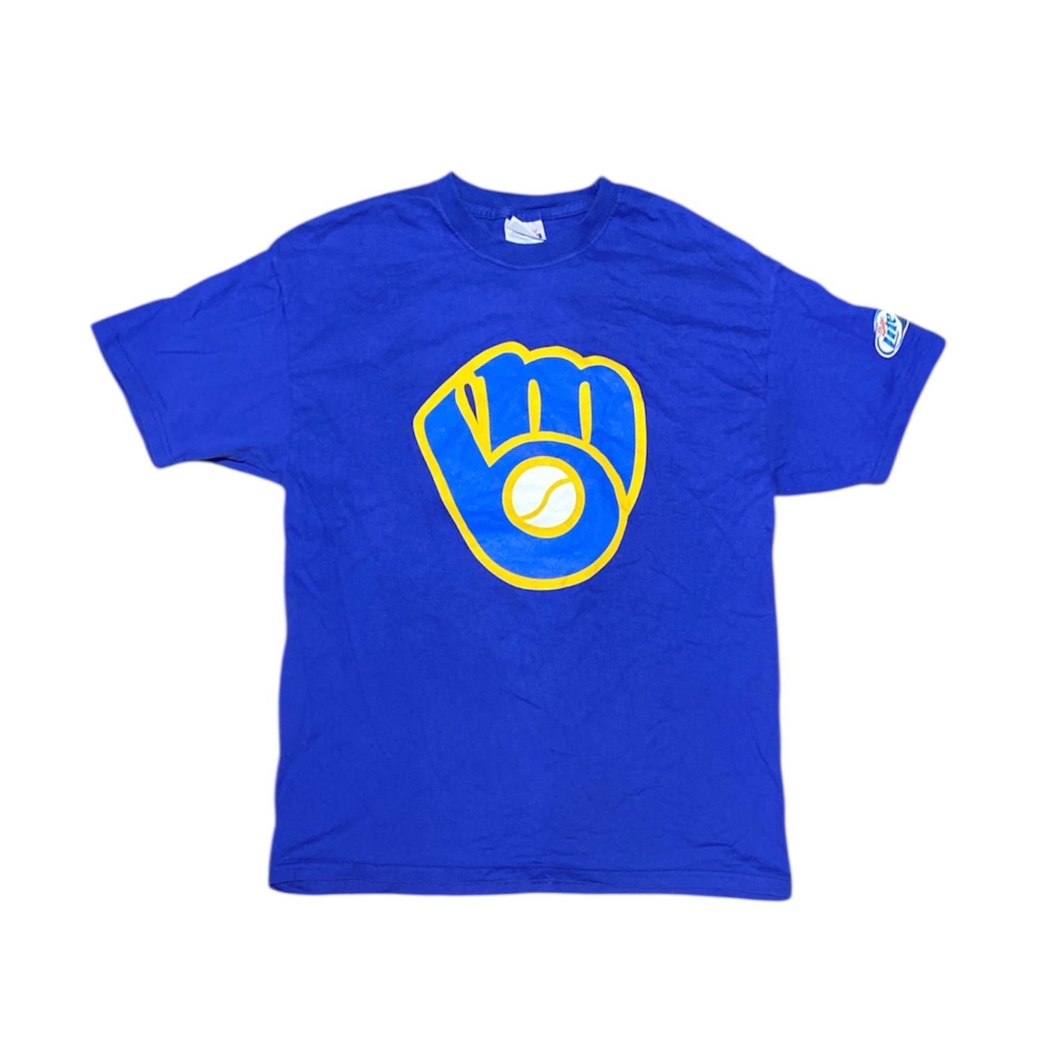 Milwaukee Brewers Navy Baseball Tshirt