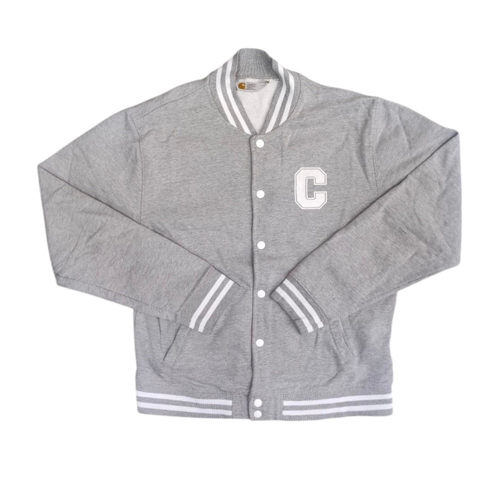 Carhartt Baseball Grey Jersey Jacket