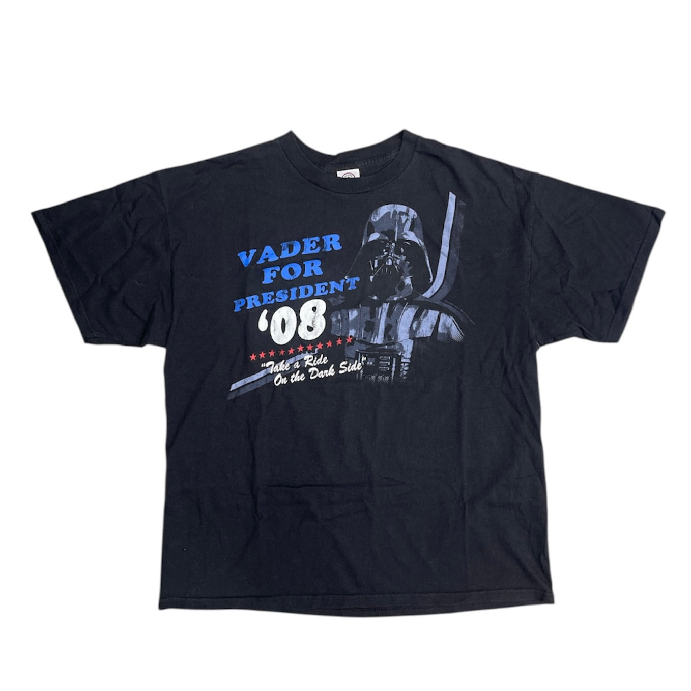 Delta Vader for President '08 Black Tshirt
