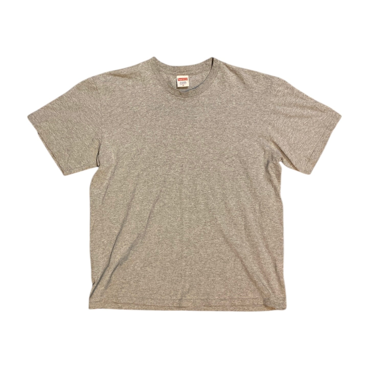 Supreme FW21 Crash Heather Grey Tshirt