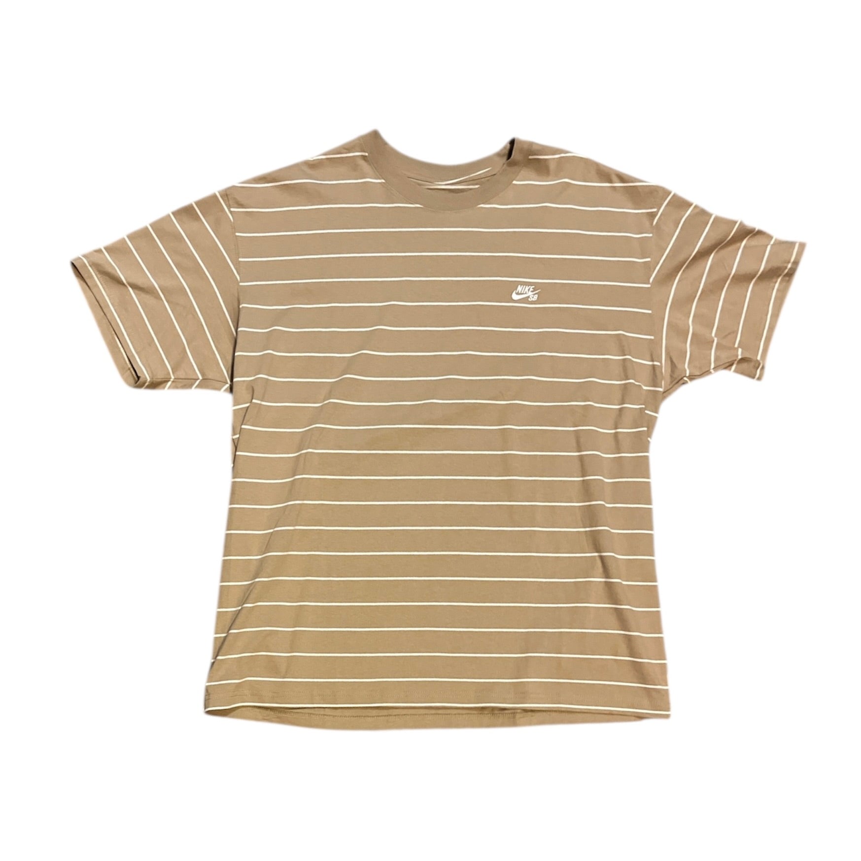 Nike Sb M90 Striped Beige Tshirt