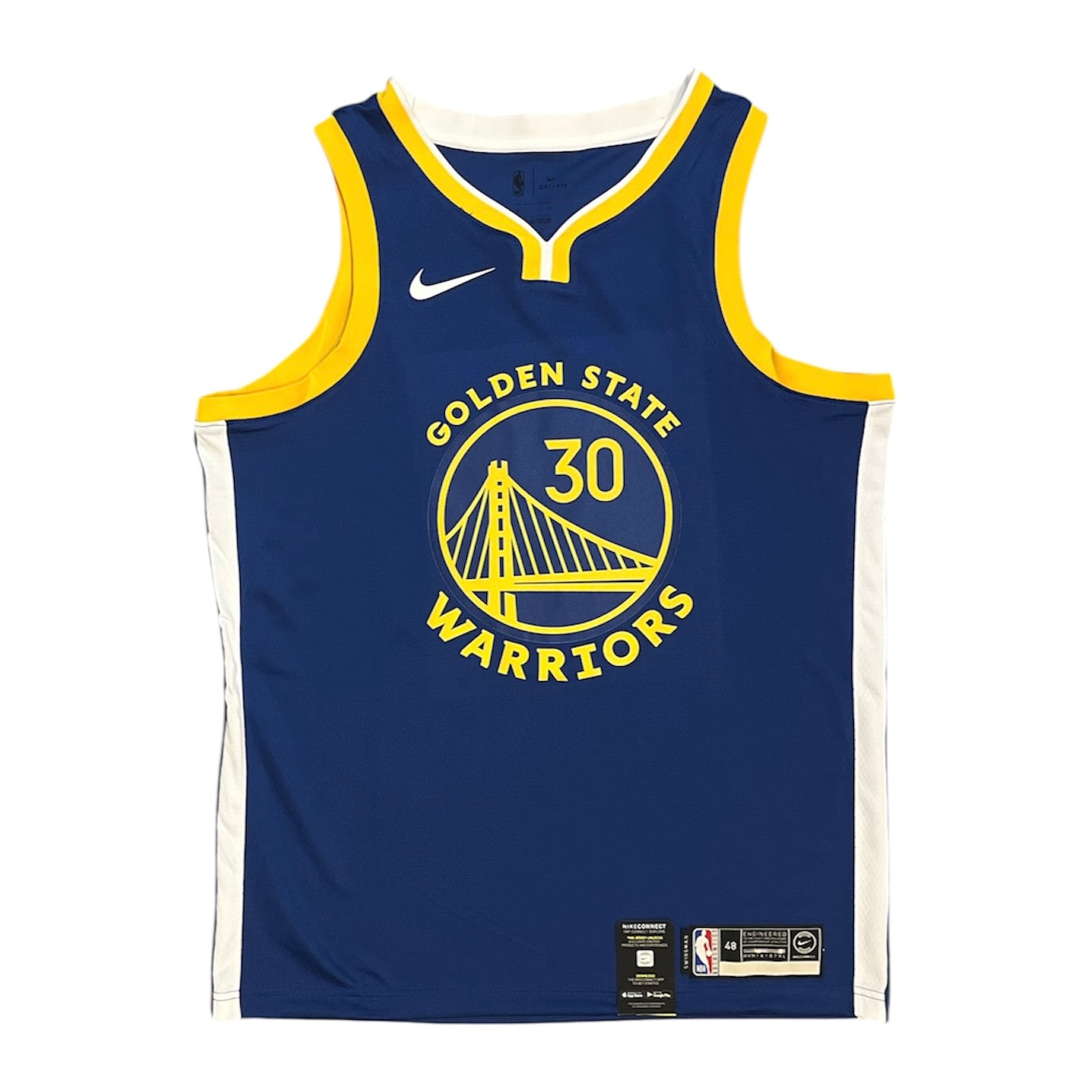 Nike Golden State Warriors Steph Curry #30 Icon Edition Jersey