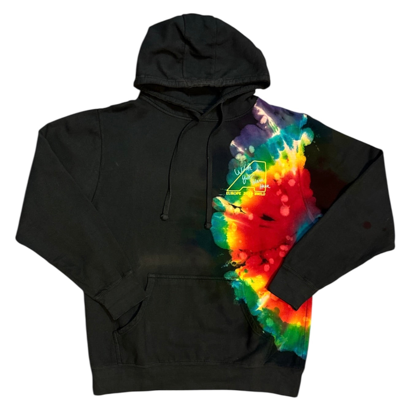 Travis Scott Astroworld Europe Tour 2019 Wish You Were Here Black Hoodie