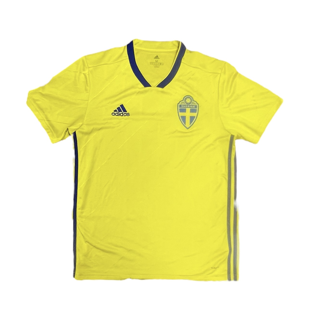 Adidas Sweden 2018/2019 Home Football Jersey