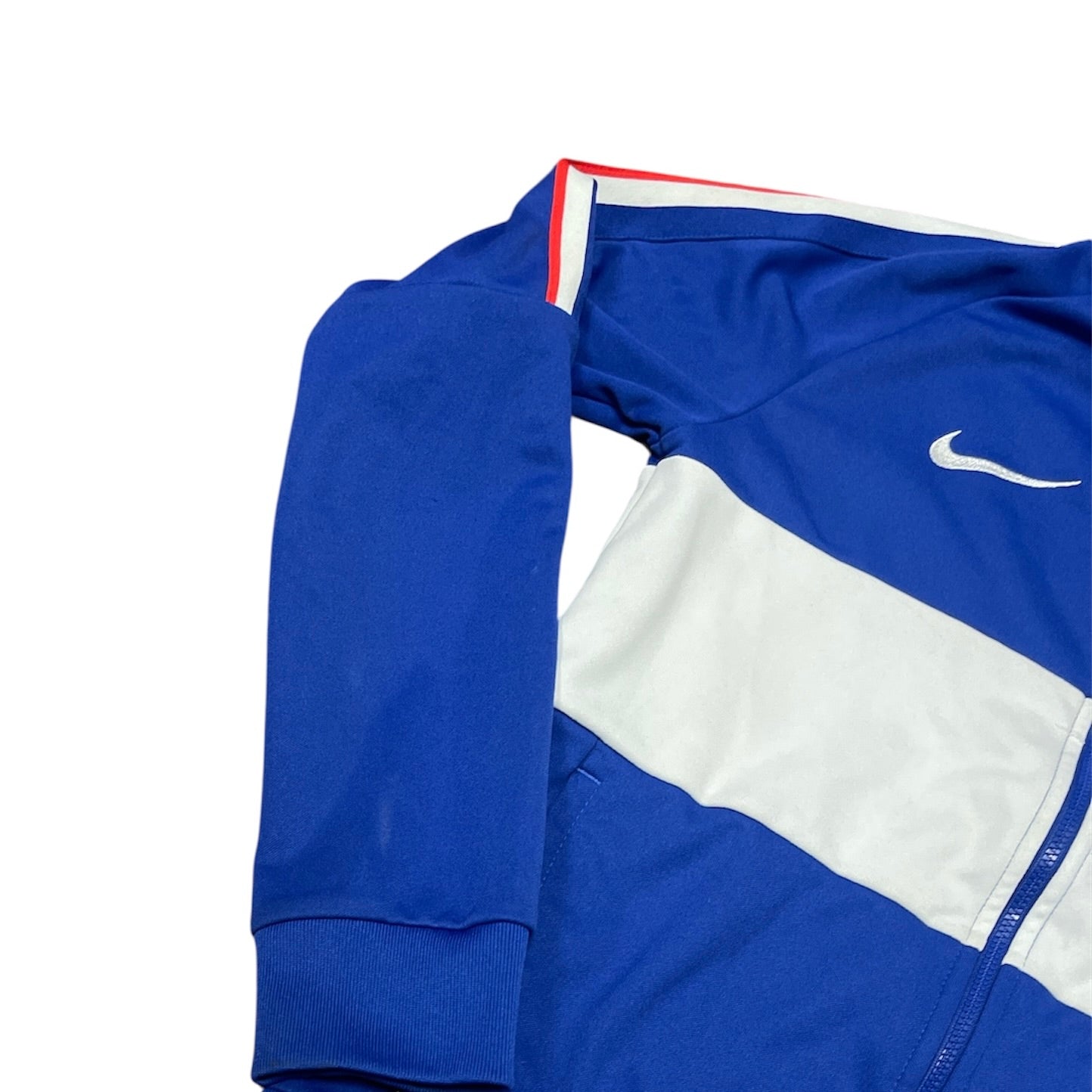 Nike Chelsea Blue White Football Track Top (Youth)