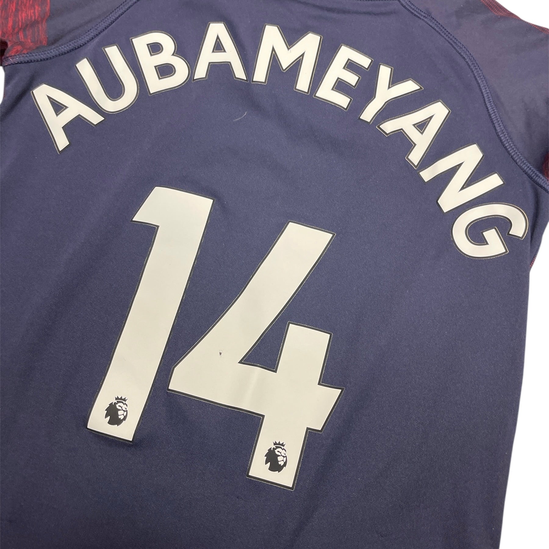 Puma Arsenal 2018/2019 Aubameyang #14 Away Football Jersey