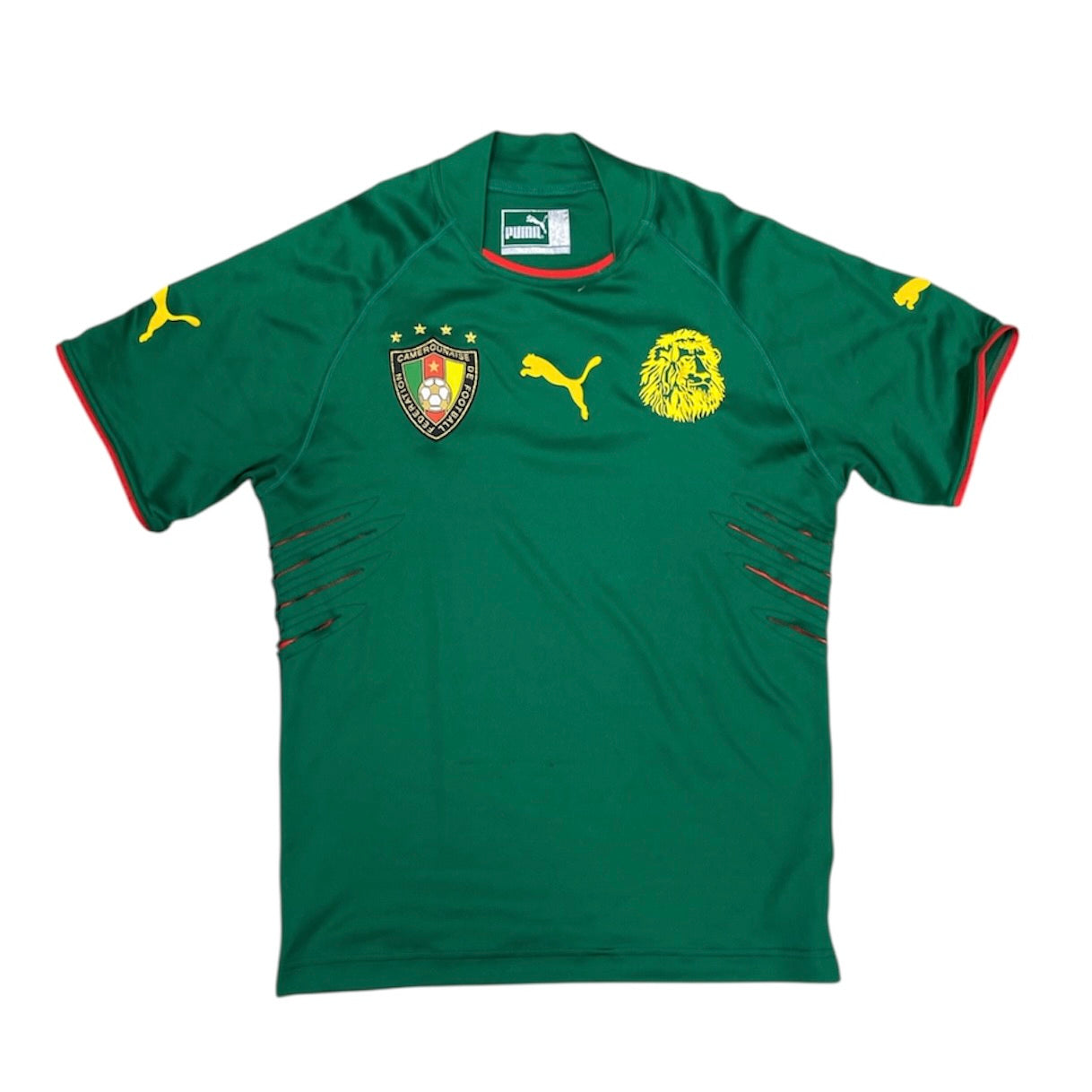 Puma Cameroon 2004/2006 Home Football Jersey (Youth)