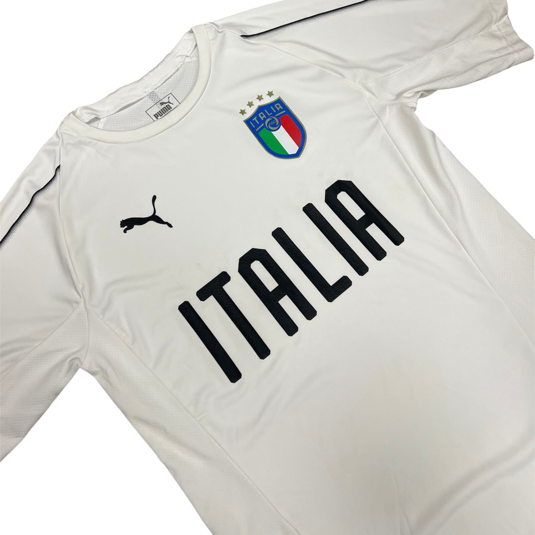 Puma FIGC Italia White Training Football Jersey