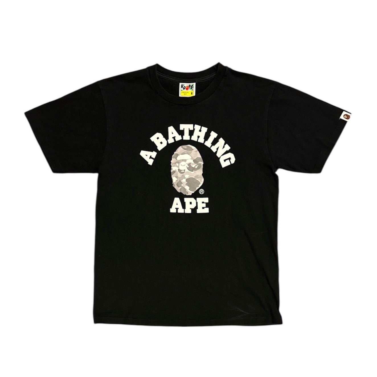 A Bathing Ape ABC City Camo Black Tshirt
