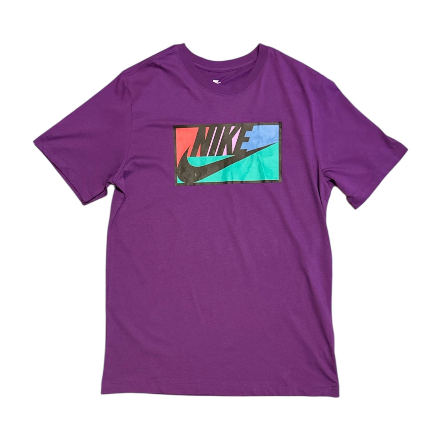 Nike Club Chest Logo Purple Tshirt