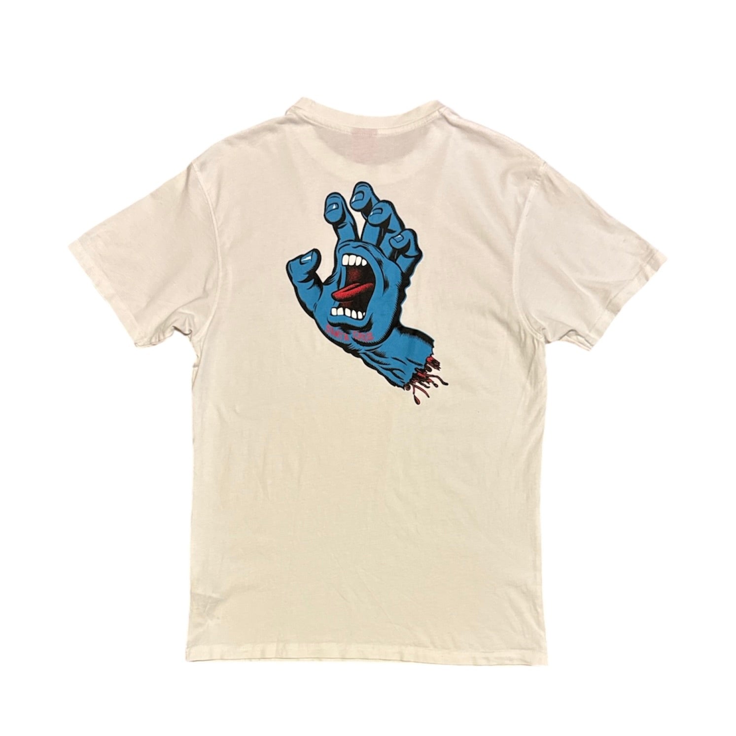Santa Cruz Screaming Hand White Tshirt