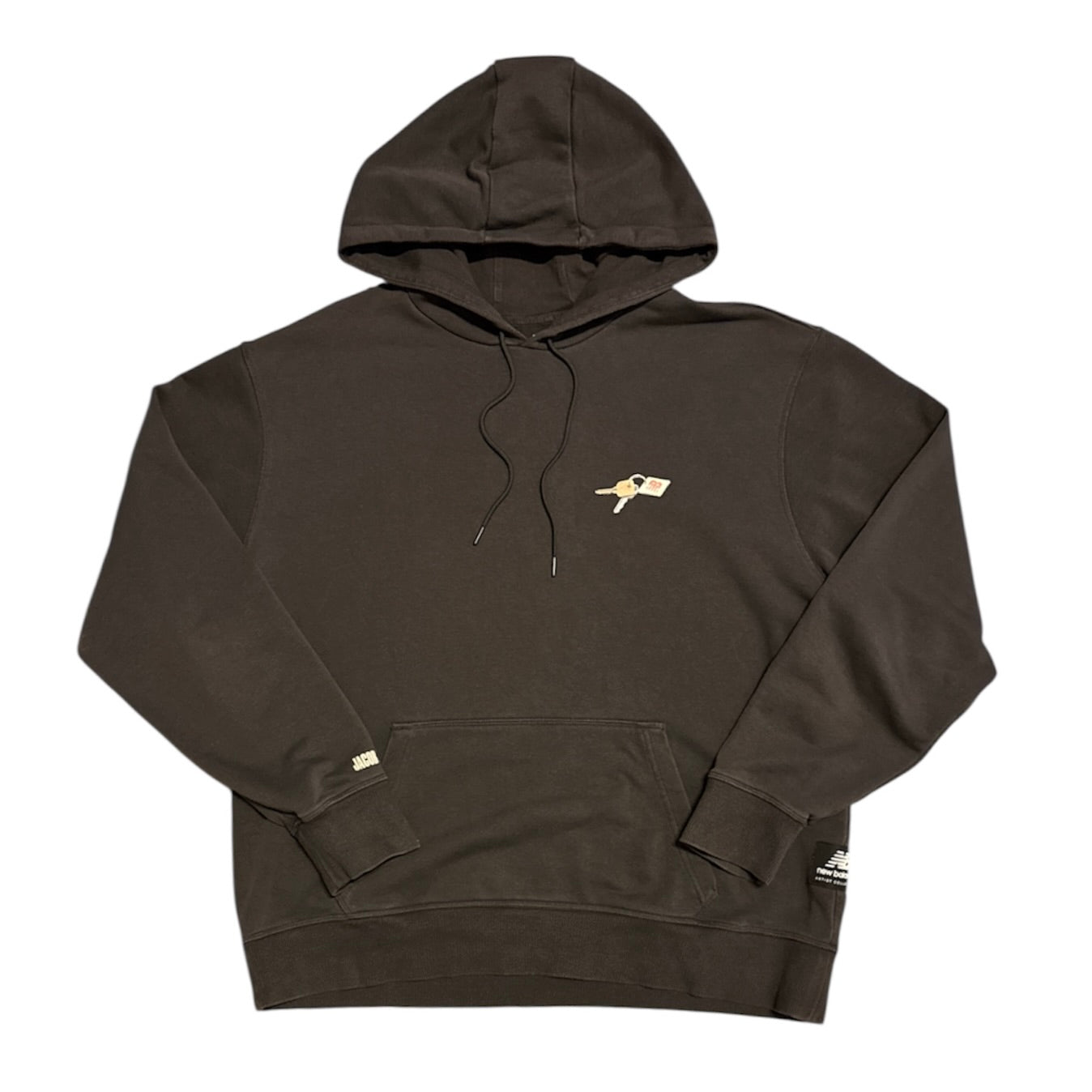 New Balance Artist Collective Jacob Rochester Dark Grey Hoodie