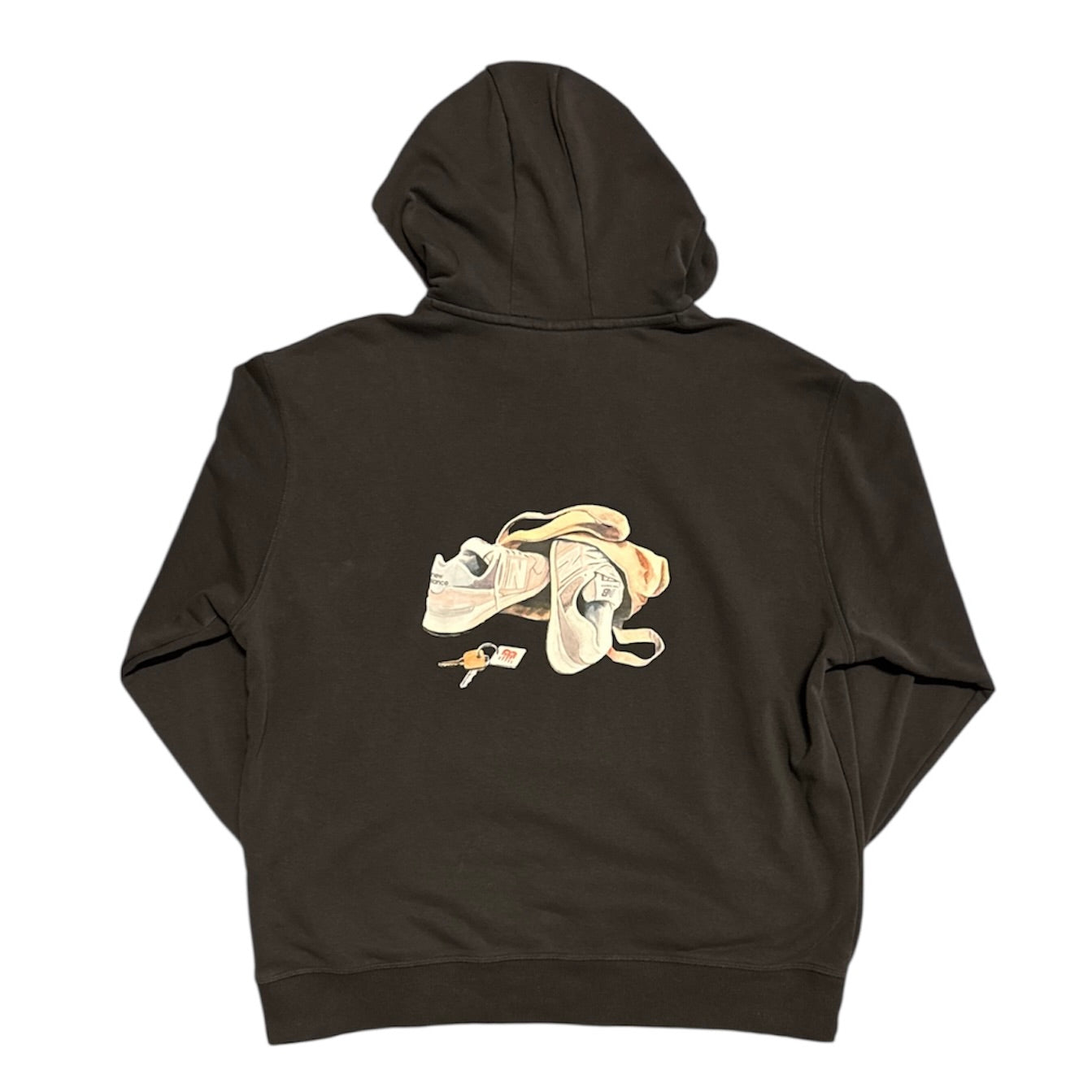 New Balance Artist Collective Jacob Rochester Dark Grey Hoodie