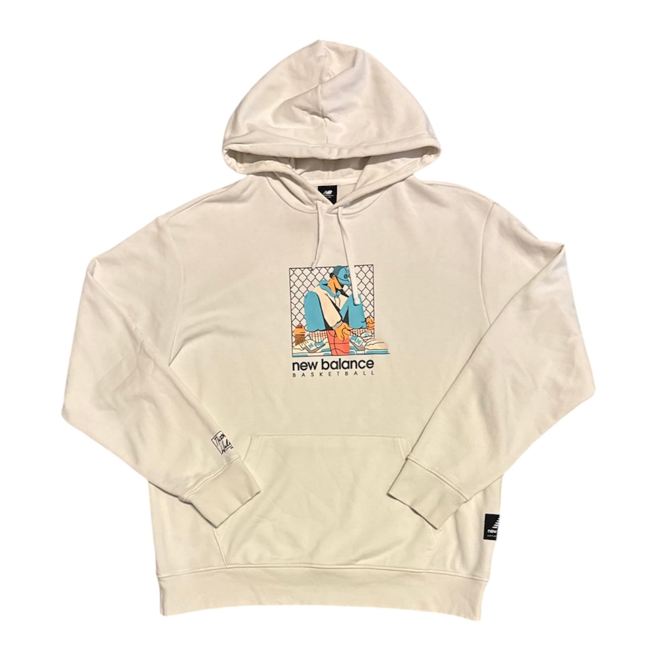 New Balance Artist Collective Nathan Walker White Hoodie