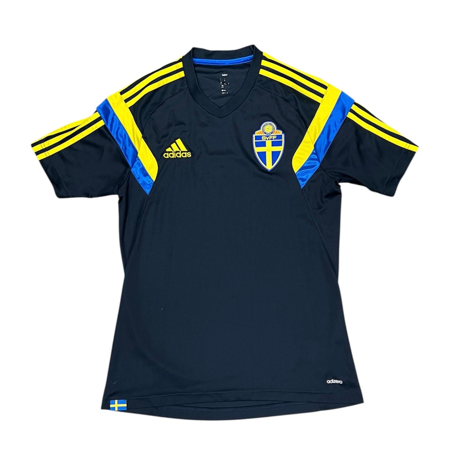 Adidas Sweden 2014/2015 Navy Training Football Jersey