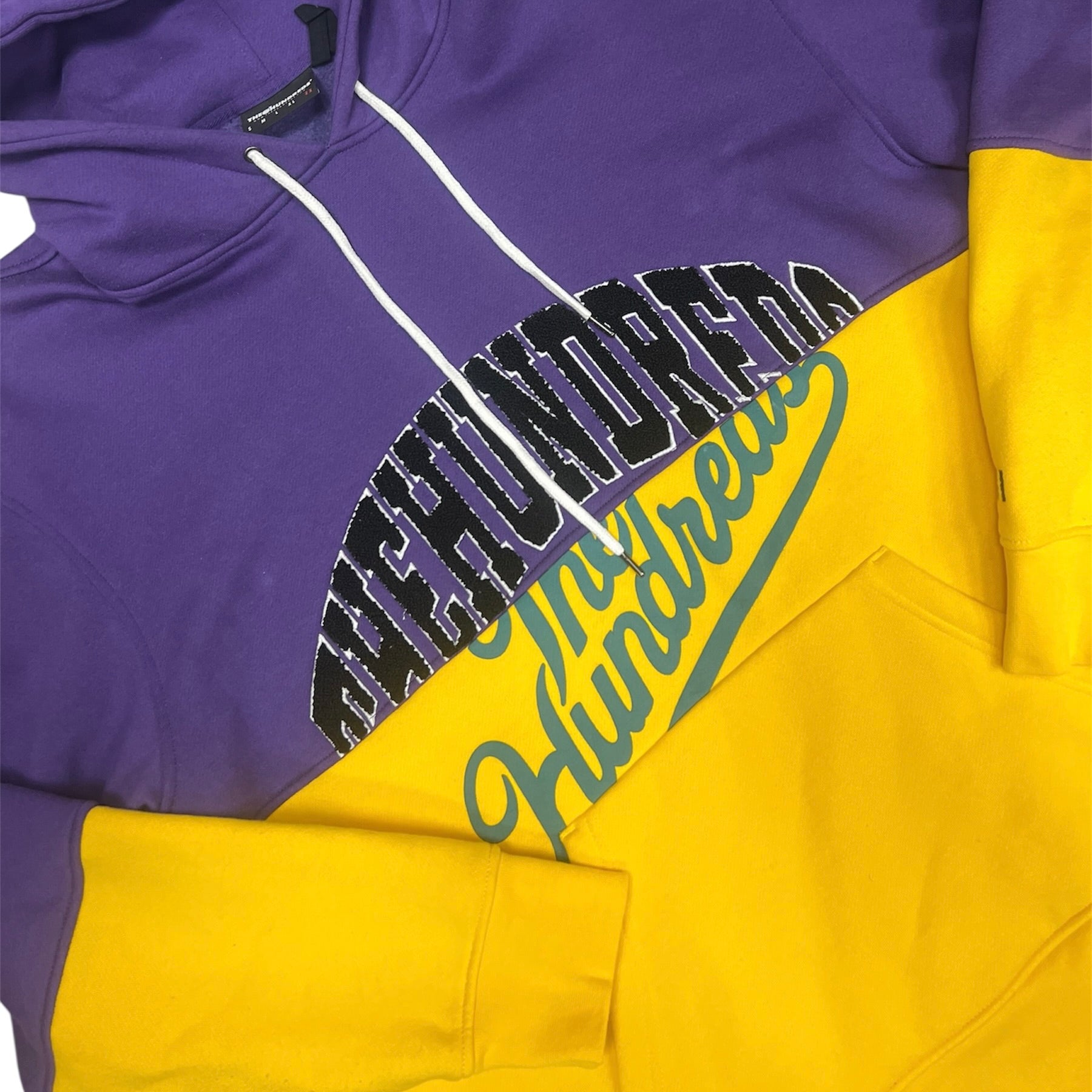 The Hundreds Purple Yellow Hoodie