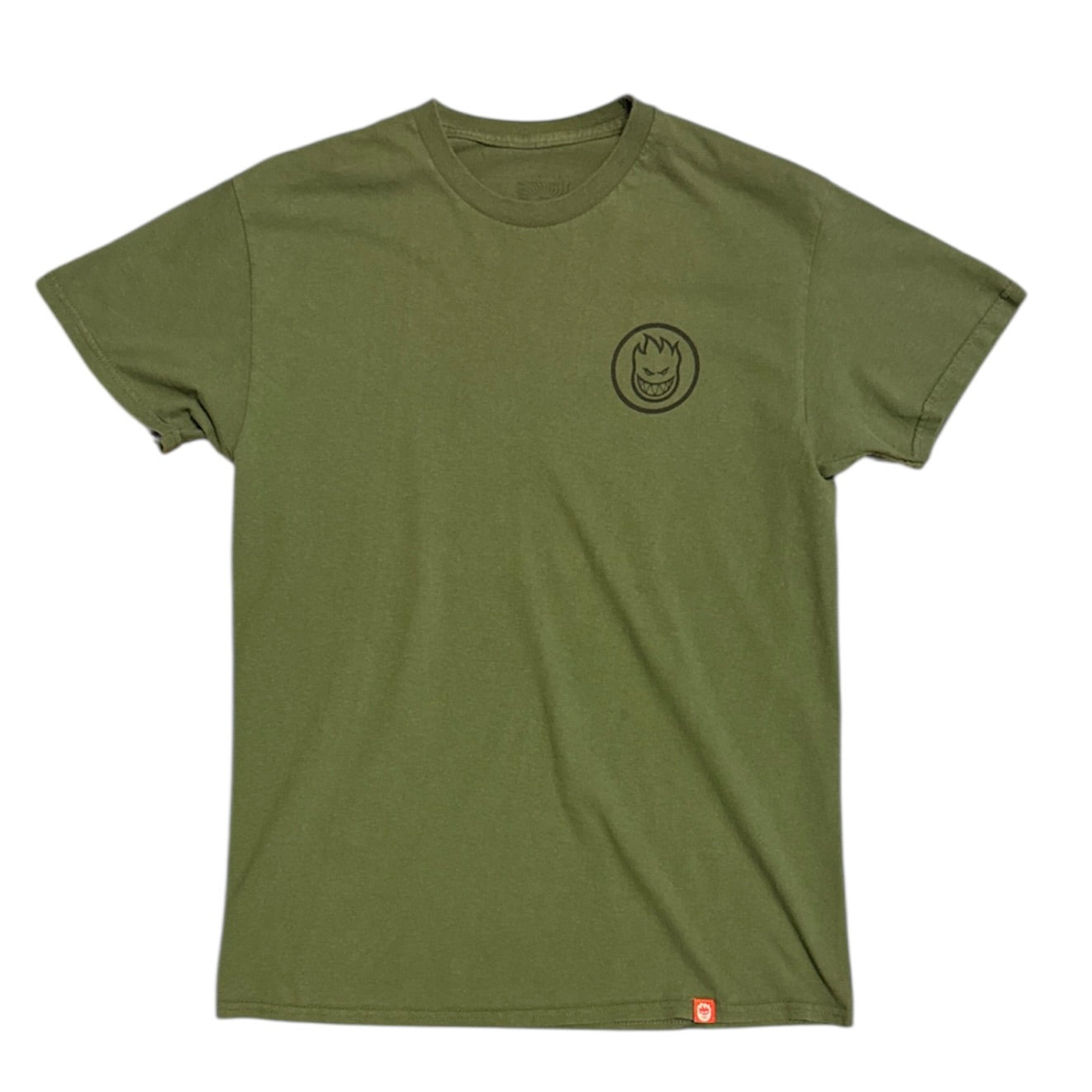 Spitfire Classic Swirl Green Tshirt