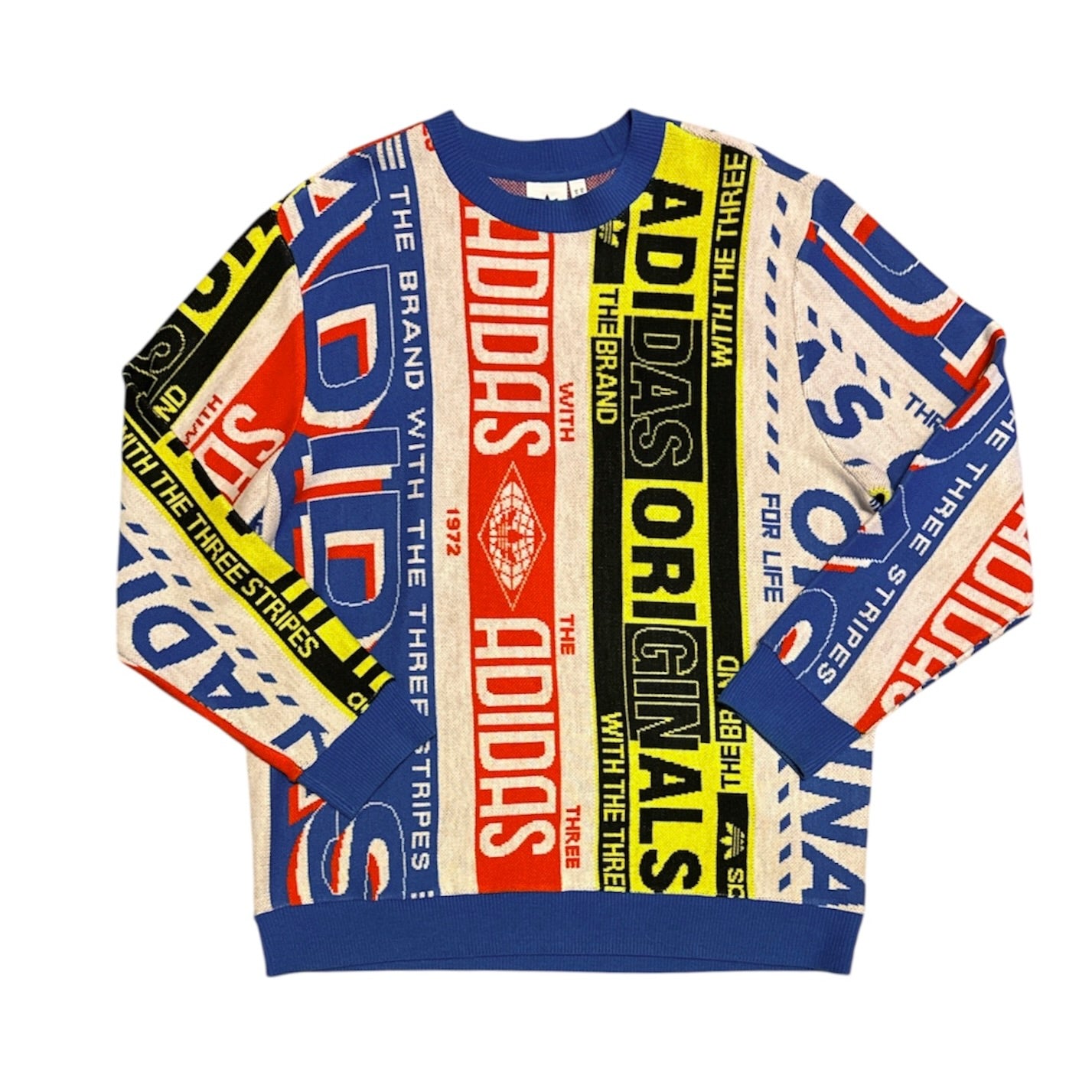 Adidas Originals Scarf Knit Rainbow Sweatshirt