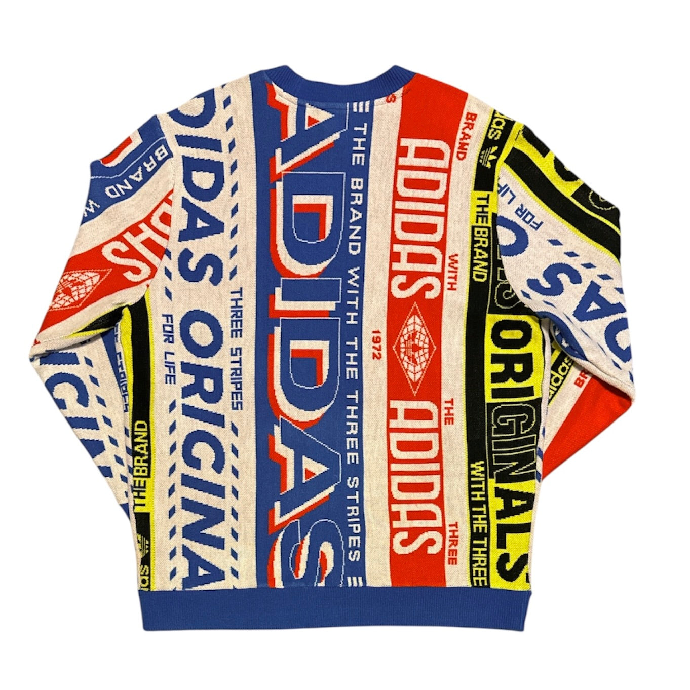Adidas Originals Scarf Knit Rainbow Sweatshirt