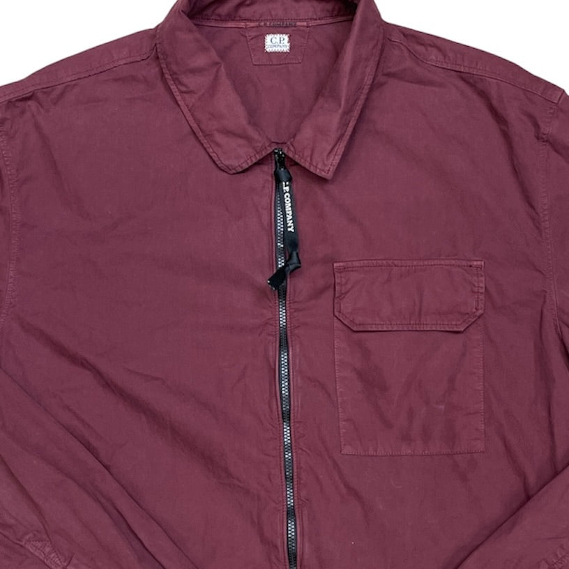C.P. Company Bordeaux Overshirt