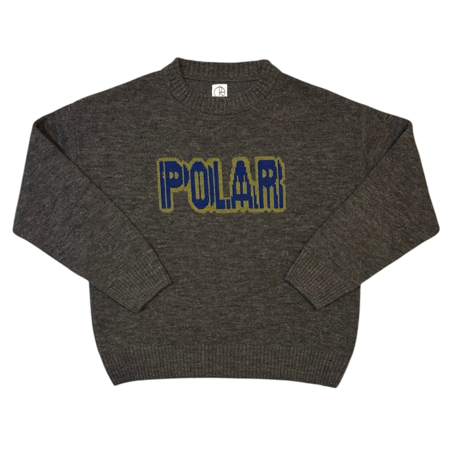 Polar Skate Co Earthknit Grey Sweater