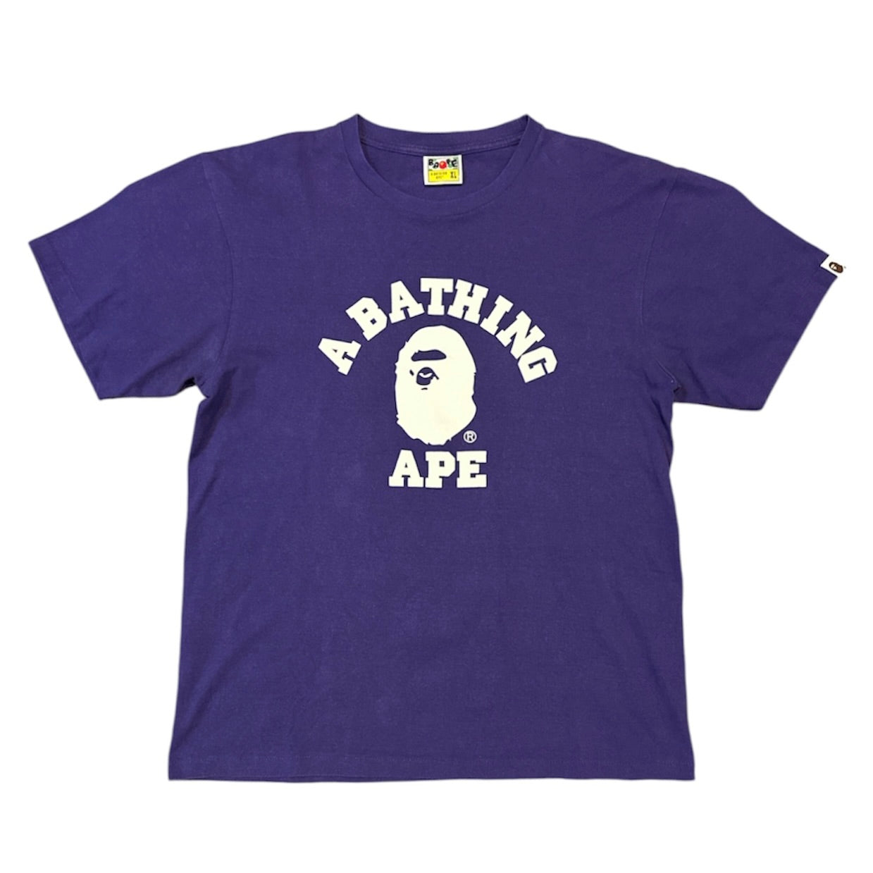 A Bathing Ape Purple Tshirt