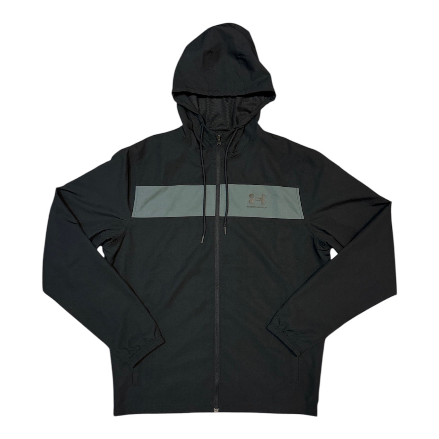 Under Armour Sportstyle Black Windbreaker Jacket