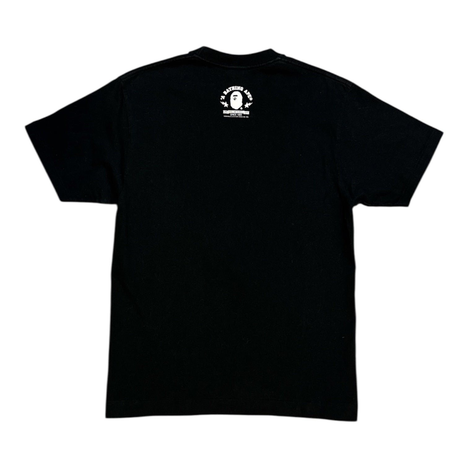 A Bathing Ape Poppy College Black Tshirt
