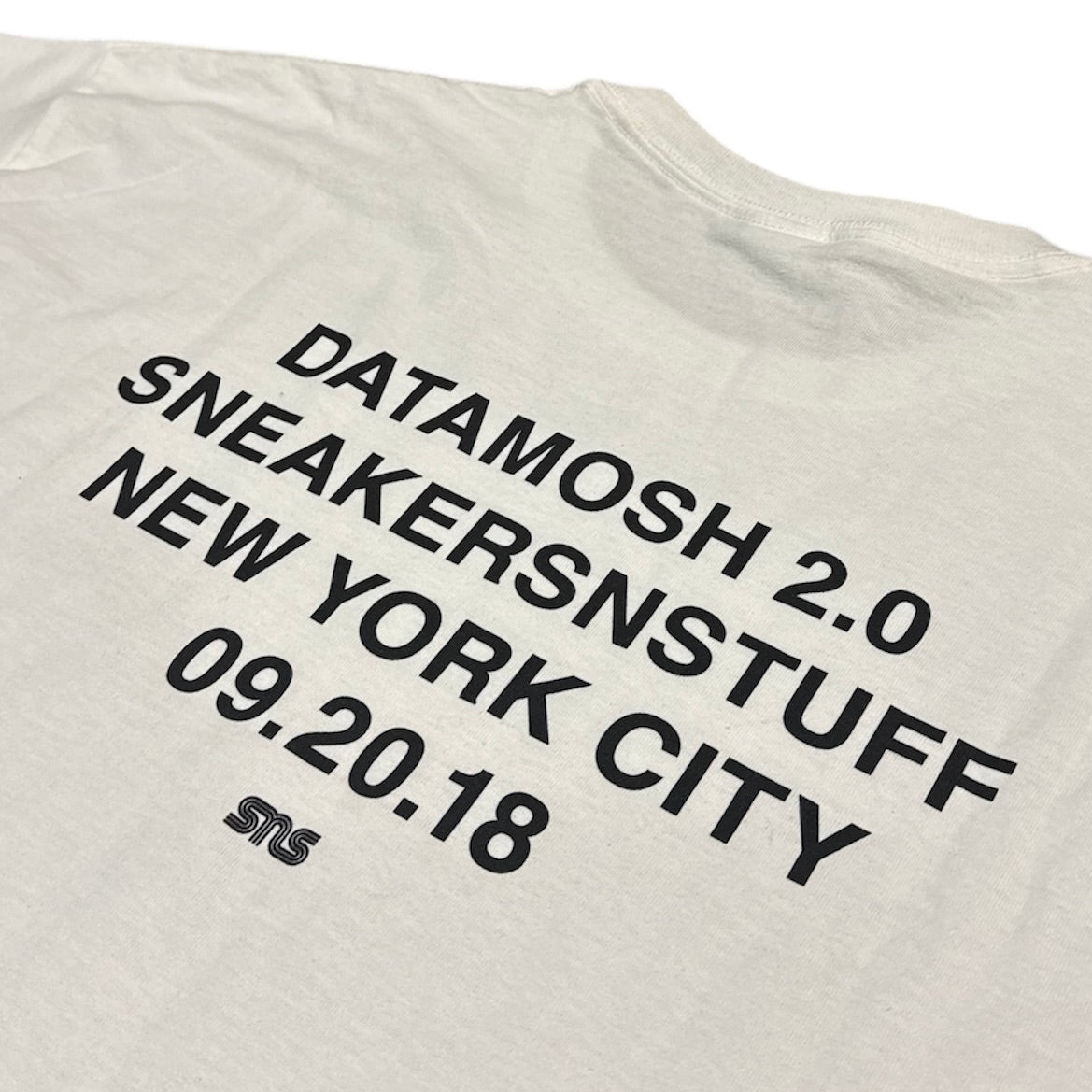 Sneakersnstuff Datamosh 2.0 New York Release White Tshirt