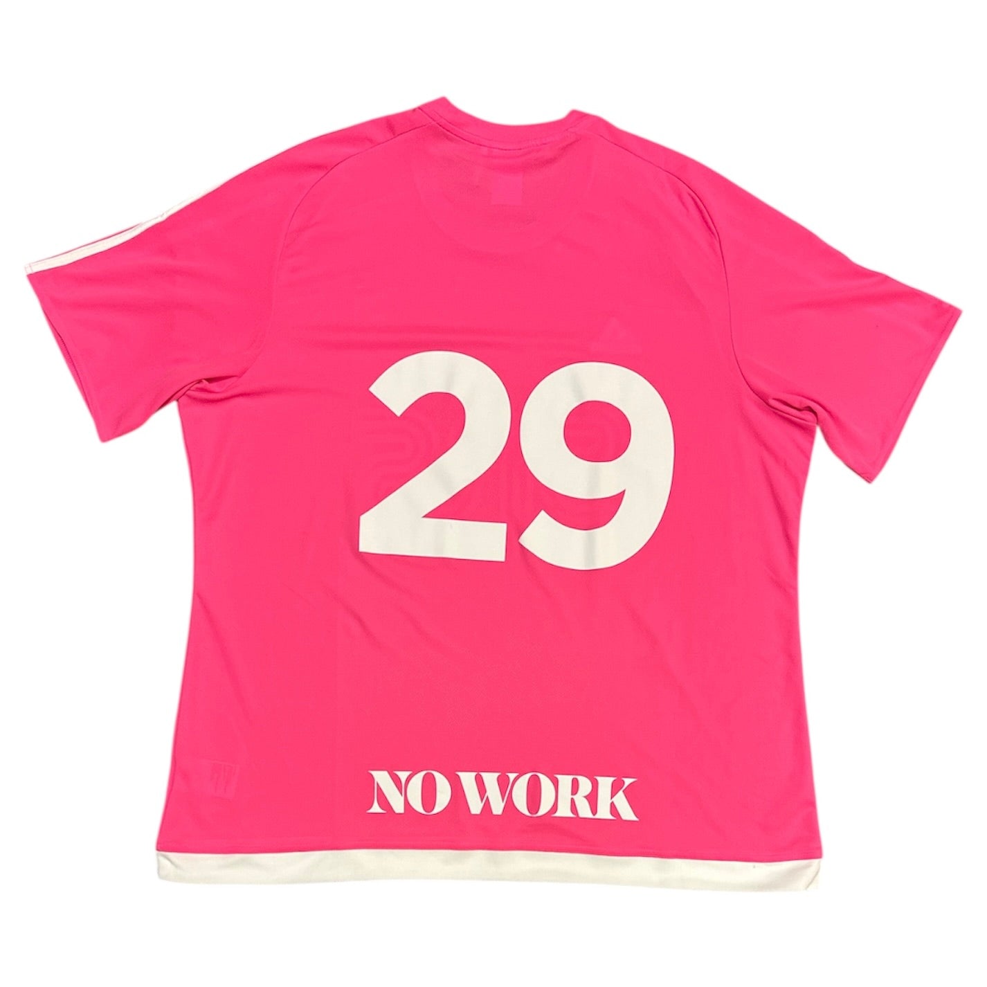 Adidas Sneakersnstuff FC Pink White Football Jersey