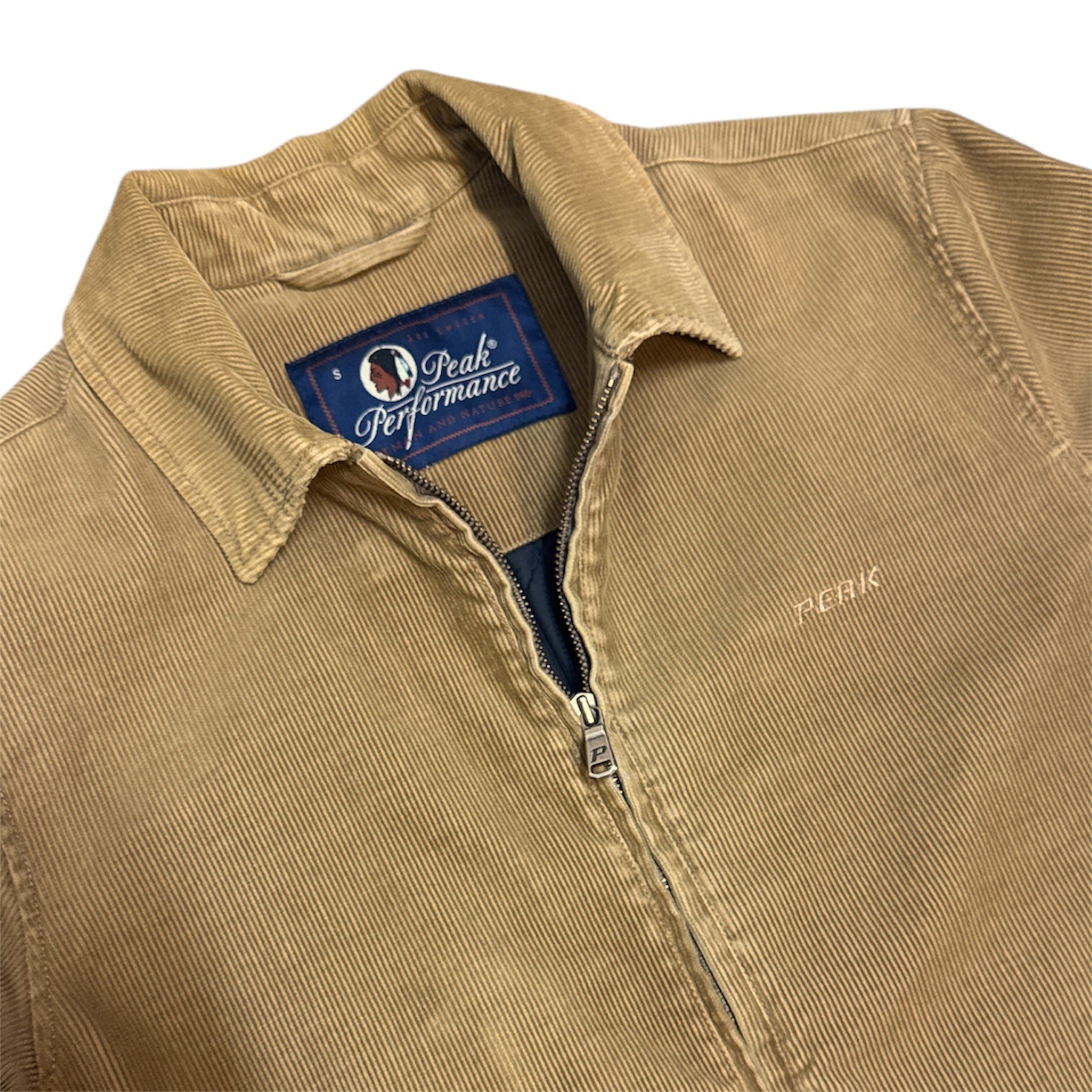 Peak Performance Brown Vintage Corduroy Jacket