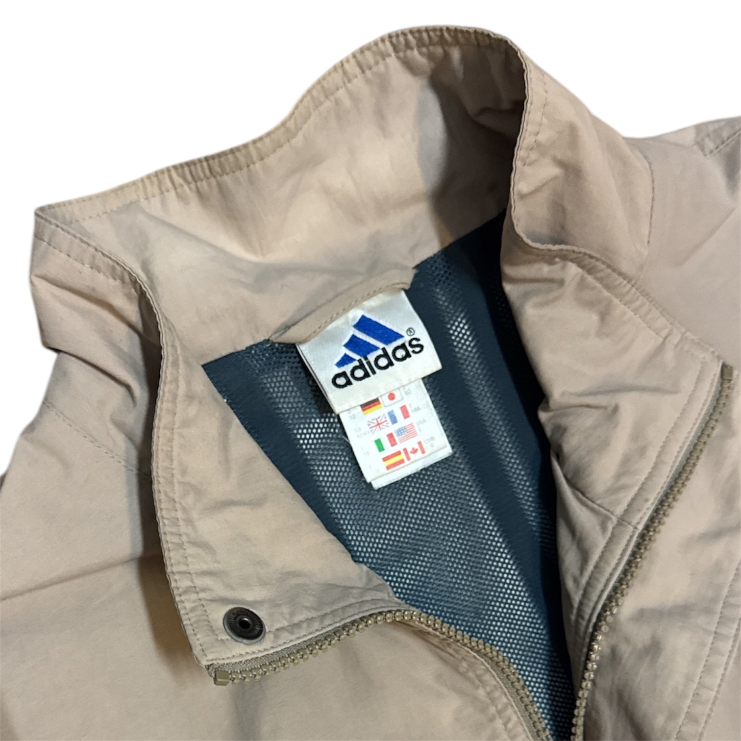 Adidas Vintage Beige Jacket