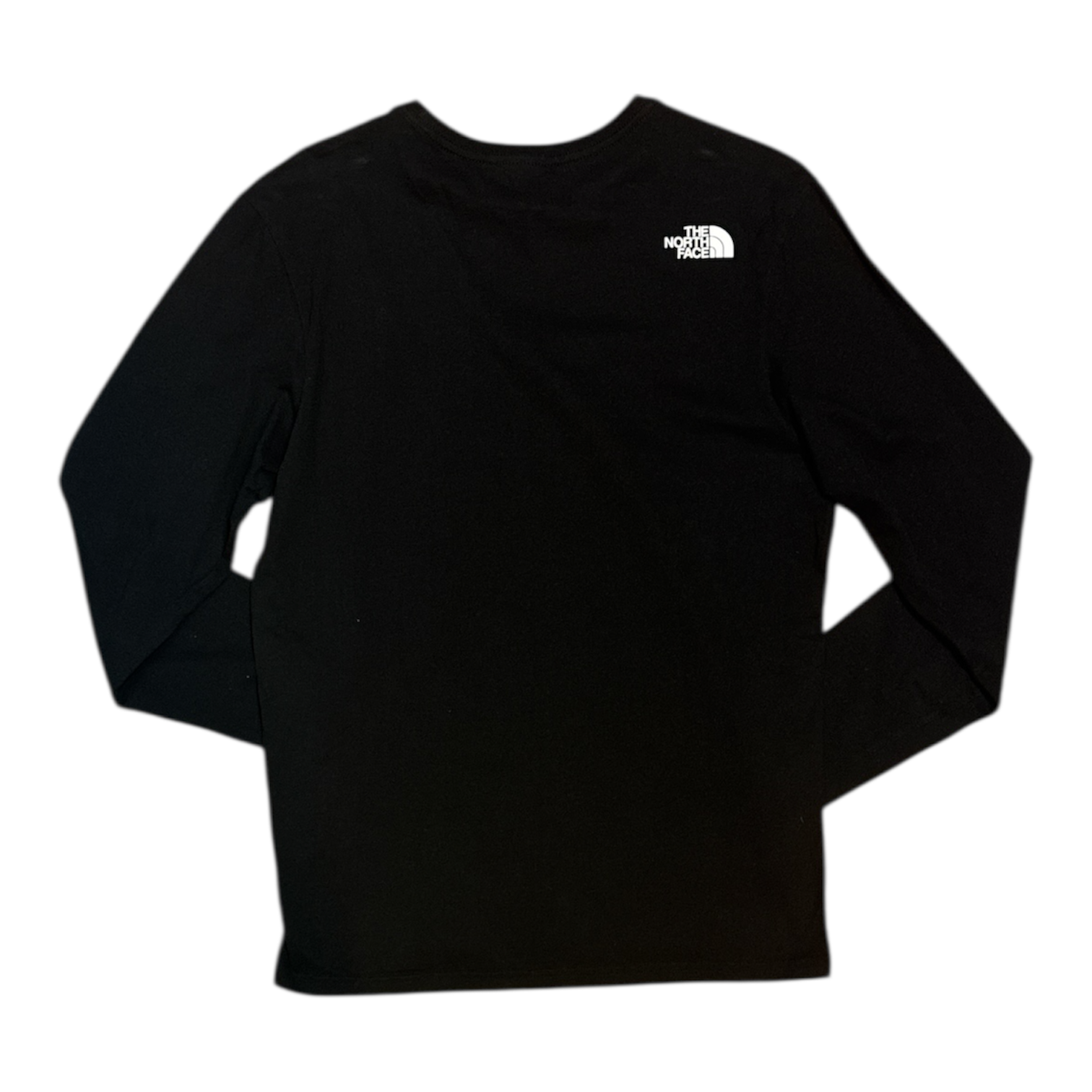 The North Face Big Logo Black Long Sleeve