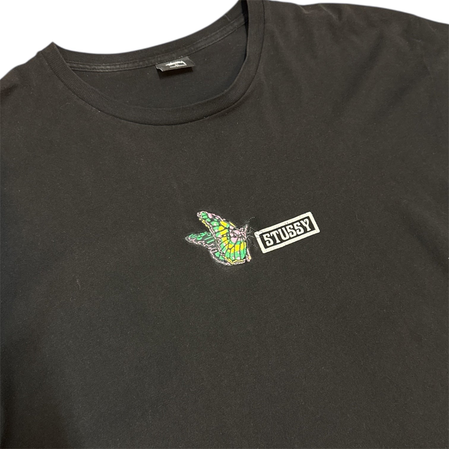 Stussy Butterfly Black Tshirt
