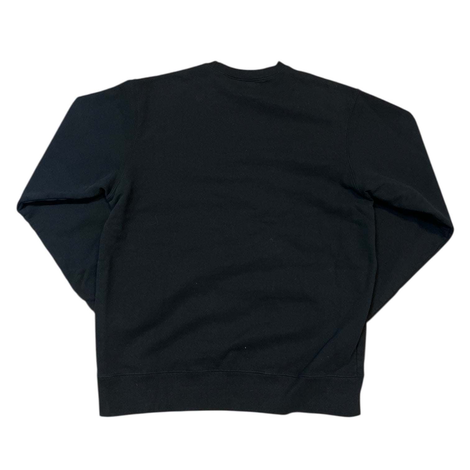Supreme SS20 Cutout Logo Black Crewneck