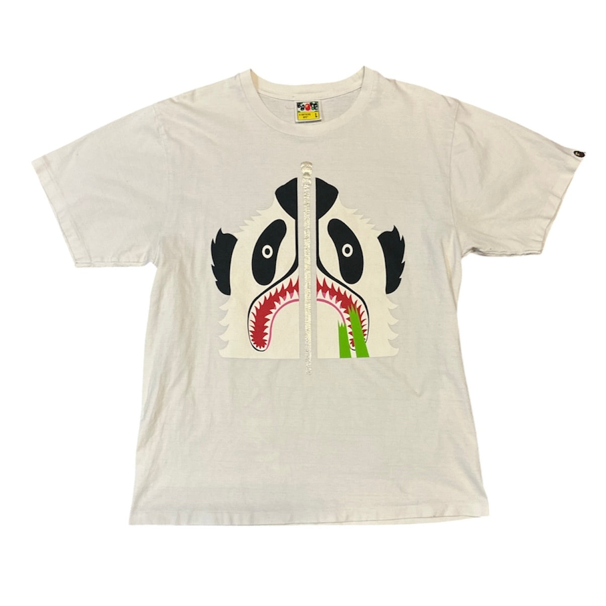 A Bathing Ape Panda White Tshirt