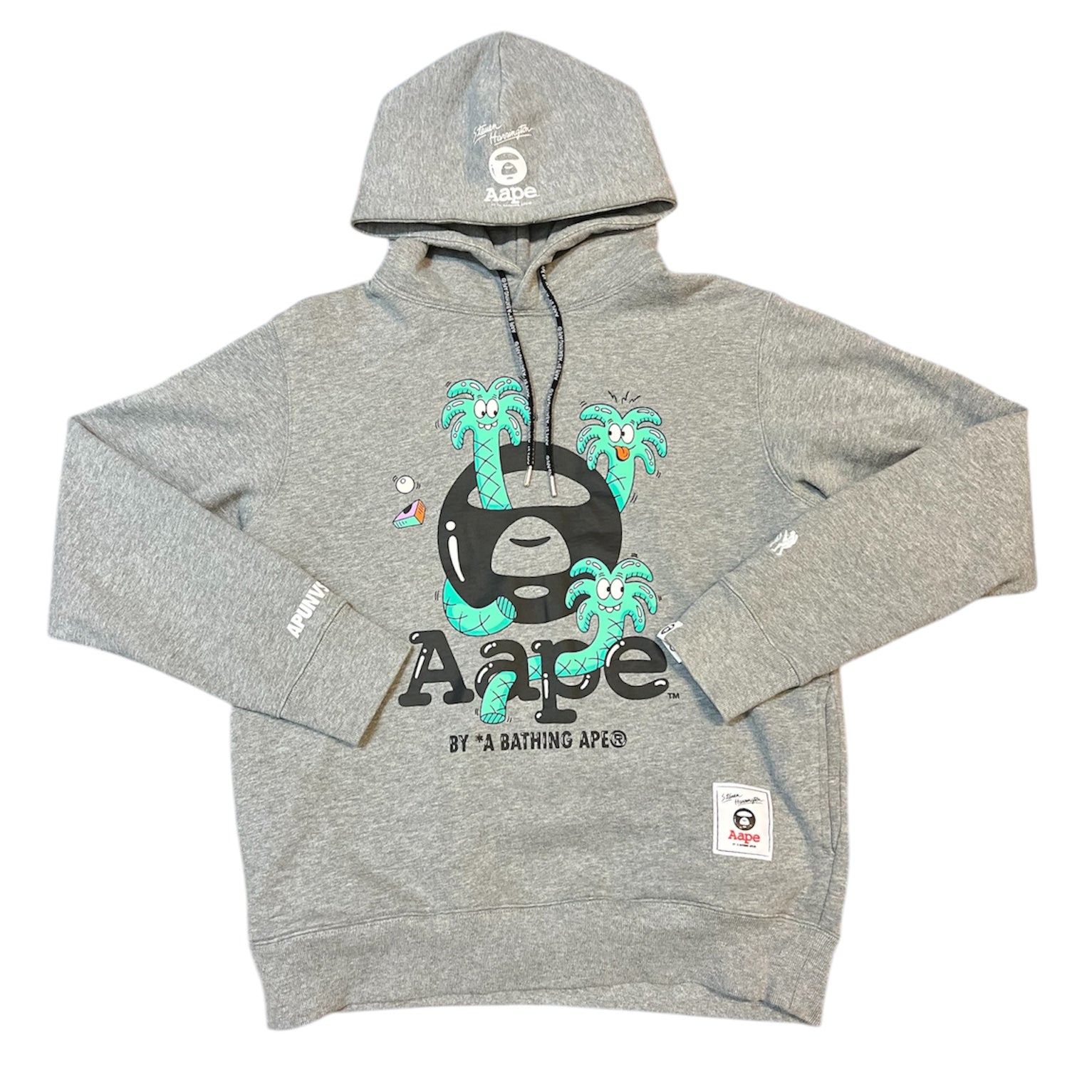 Aape by A Bathing Ape Steven Harrington Grey Hoodie
