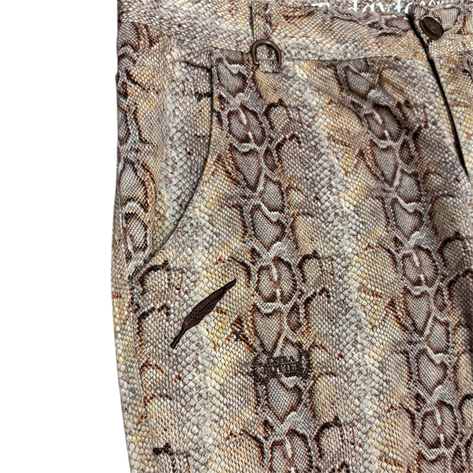 Publish Brand x Extra Butter NYC Snakeskin Jogger Pants