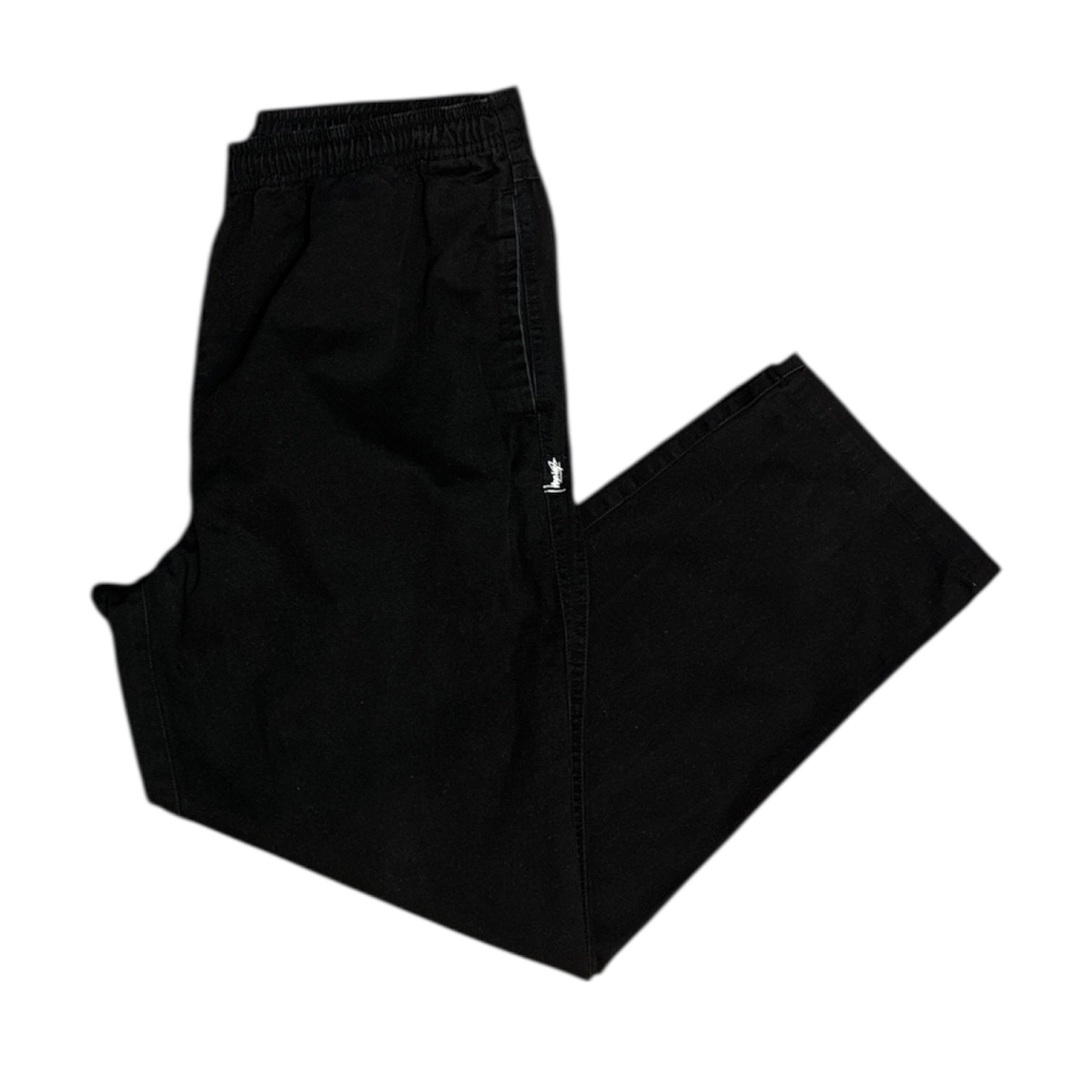 Stussy Black Brushed Beach Pant